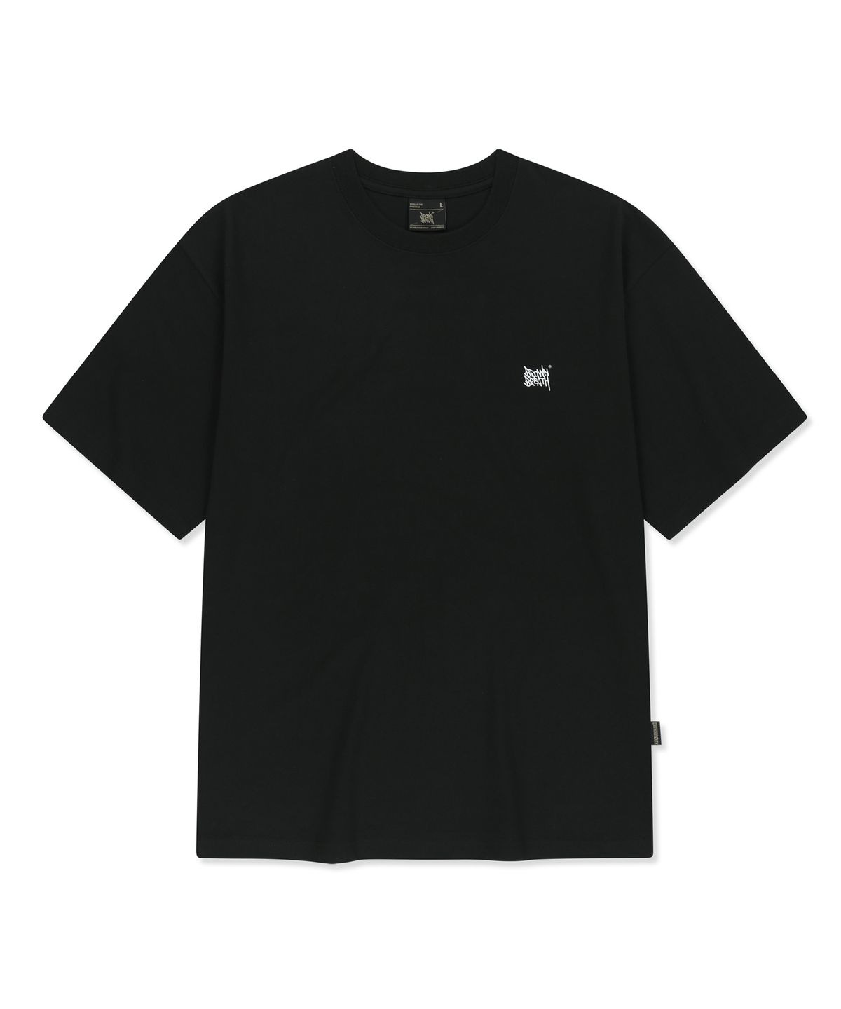 브라운브레스(BROWNBREATH) BB 20TH VIBE GRAPHIC TEE - BLACK