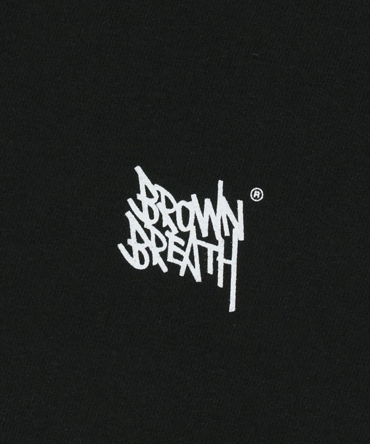 브라운브레스(BROWNBREATH) BB 20TH VIBE GRAPHIC TEE - BLACK