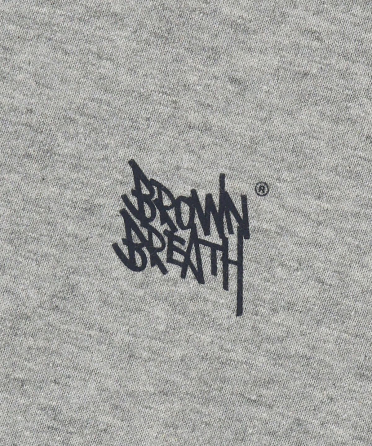 브라운브레스(BROWNBREATH) BB 20TH VIBE GRAPHIC TEE - MELANGE GREY