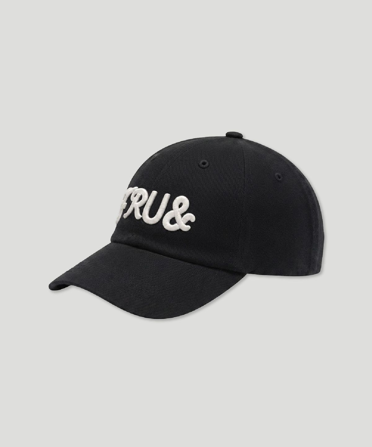 프루앤(FRUAND) VINTAGE LOGO CAP_BLACK