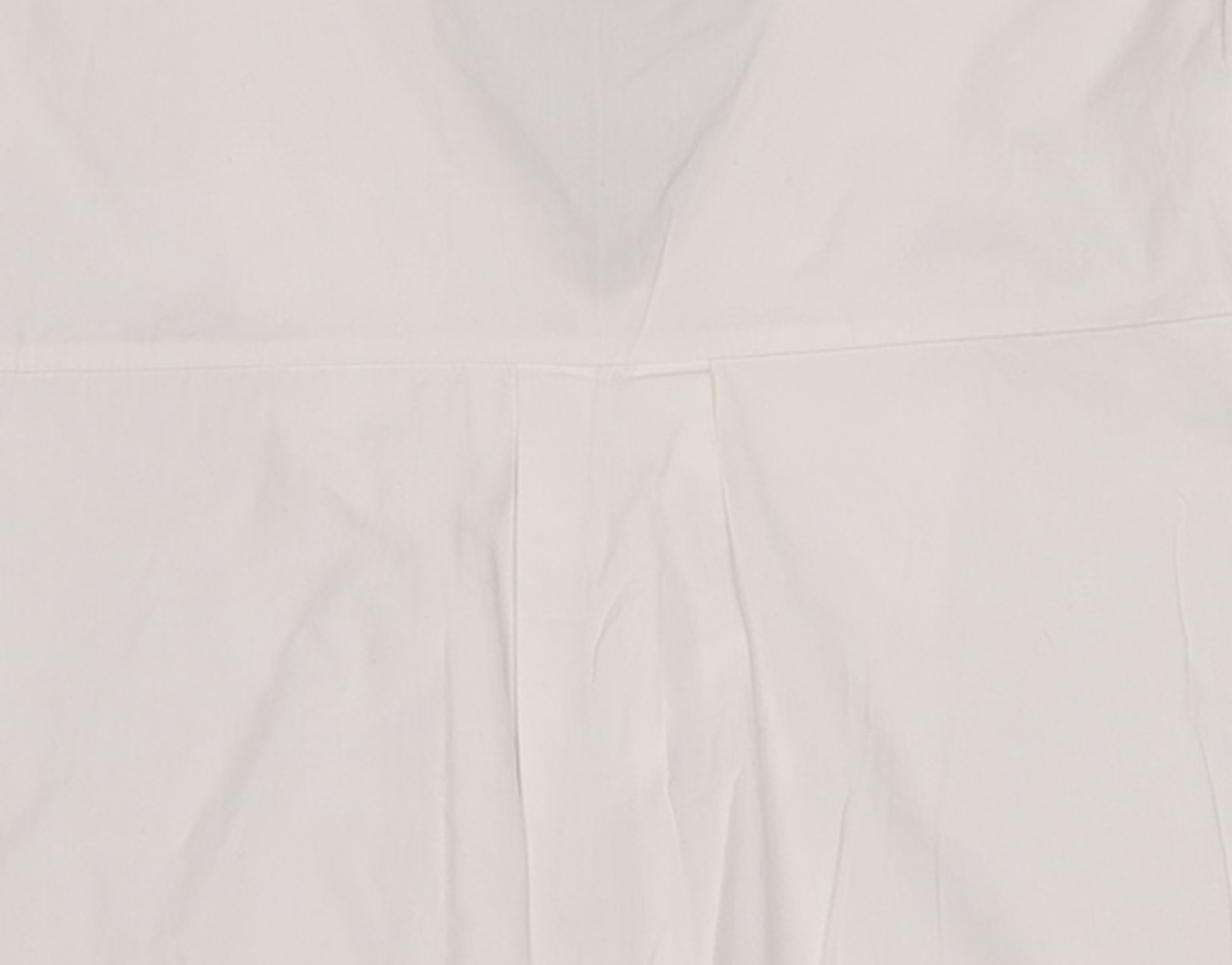 랩(LAP) 빅카라 크롭 블라우스 AM2WB583 FREE