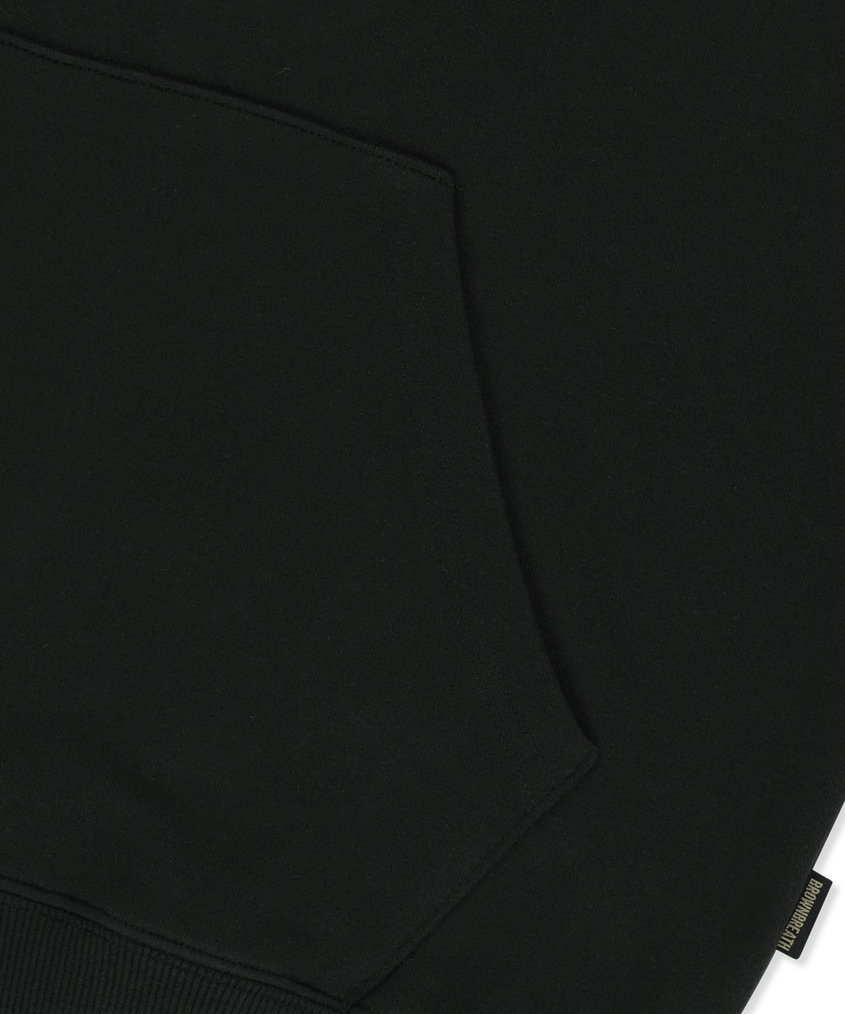 브라운브레스(BROWNBREATH) BB 20TH DOODLE TAG HOODIE - BLACK
