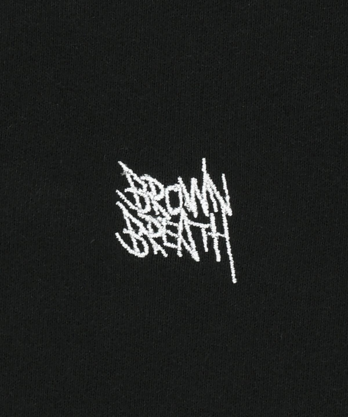 브라운브레스(BROWNBREATH) BB 20TH DOODLE TAG HOODIE - BLACK