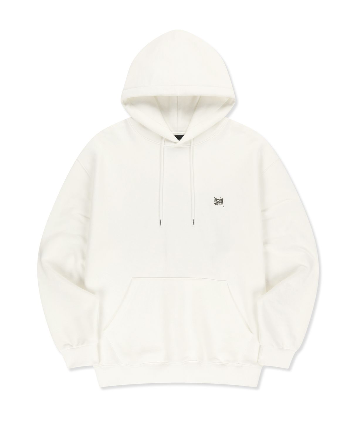 브라운브레스(BROWNBREATH) BB 20TH DOODLE TAG HOODIE - IVORY