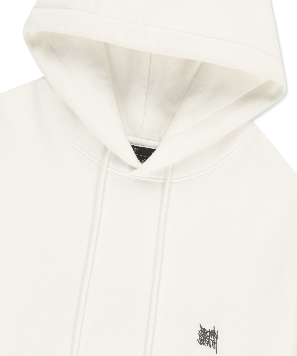 브라운브레스(BROWNBREATH) BB 20TH DOODLE TAG HOODIE - IVORY