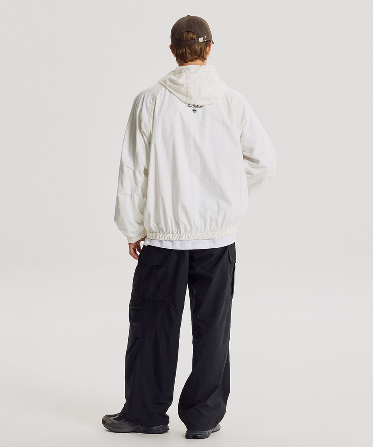 뉴발란스(NEW BALANCE) NBNAG31853 / UNI 모닝레이브 워시드 후디드 자켓 (IVORY)