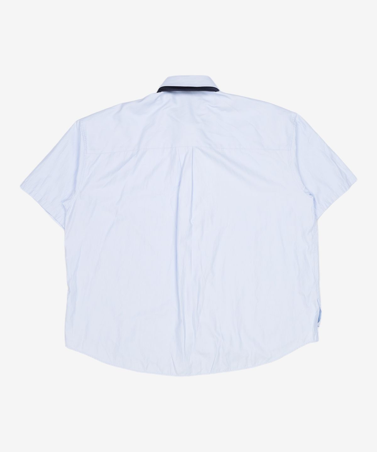 세컨모놀로그(SECONDMONO) (TIE SET)Side Slit Oversized Cotton Half Shirt [8 color]_SESH009 M