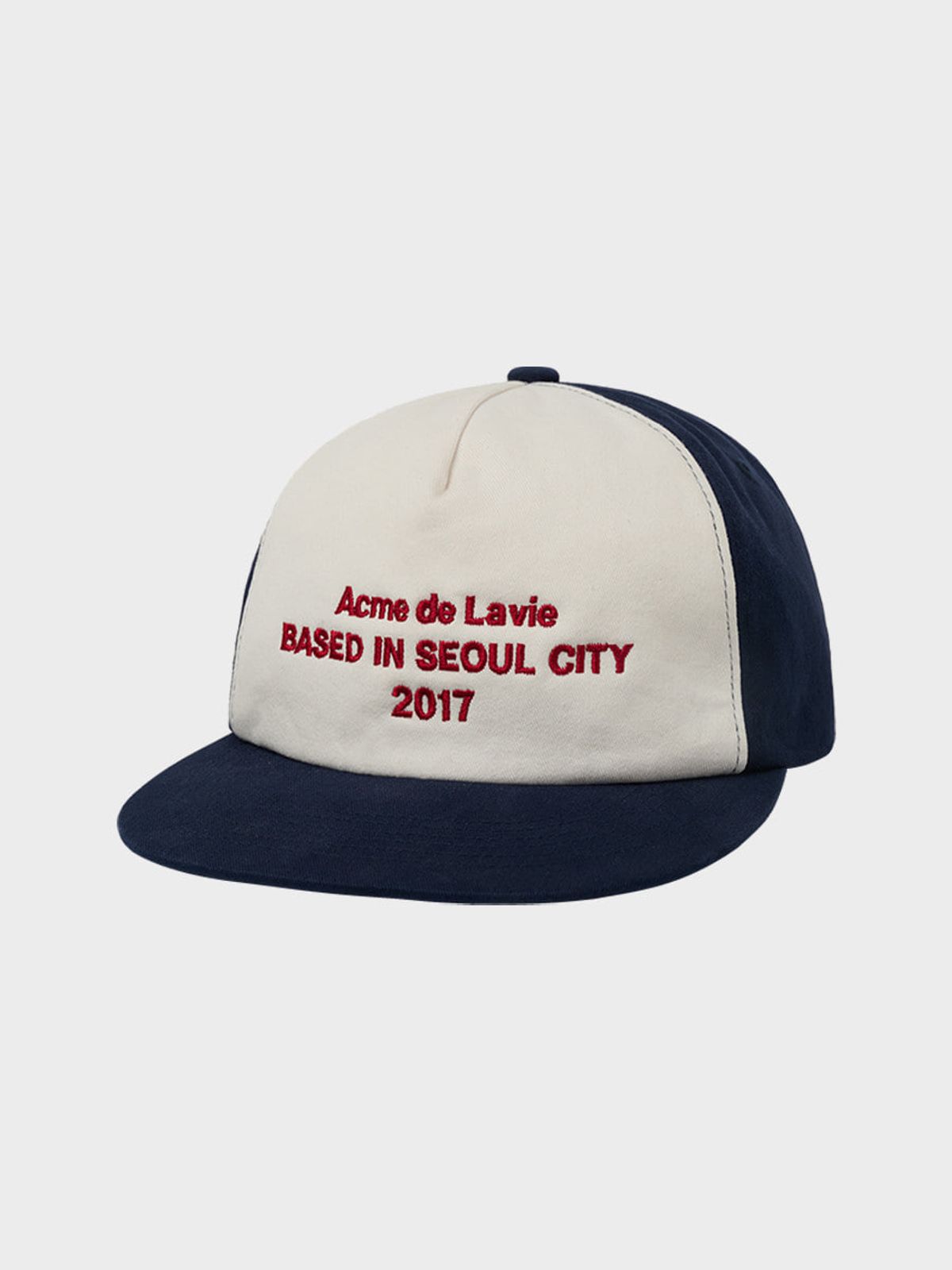 아크메드라비(ACME DE LA VIE) LOGO TWO TONE 5PANEL BALL CAP