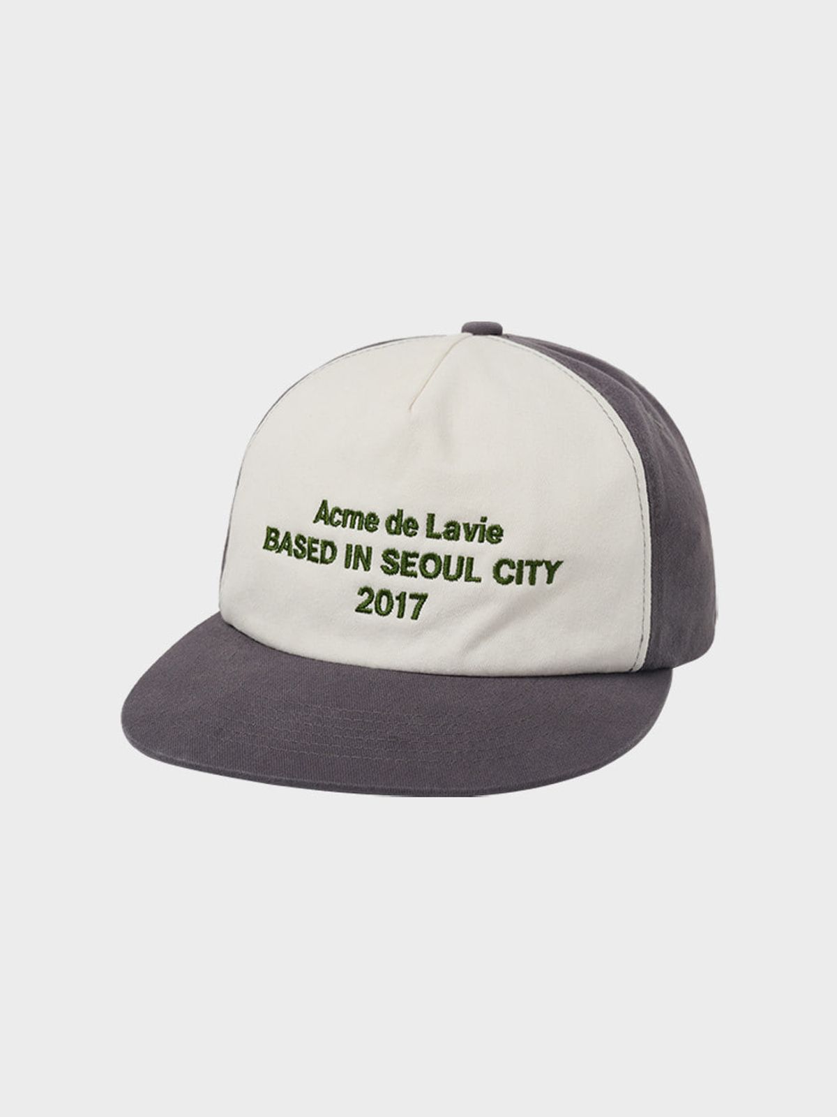 아크메드라비(ACME DE LA VIE) LOGO TWO TONE 5PANEL BALL CAP