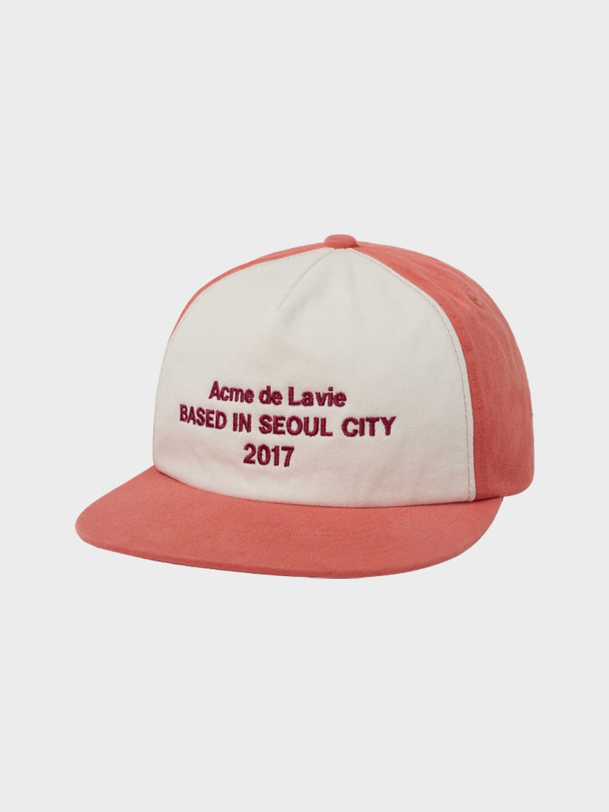 아크메드라비(ACME DE LA VIE) LOGO TWO TONE 5PANEL BALL CAP
