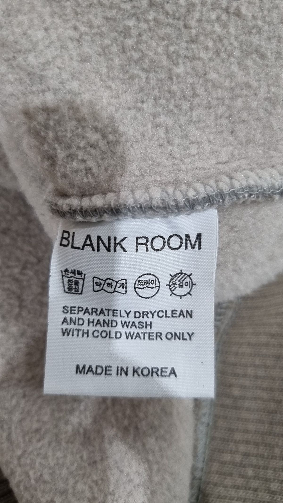 블랭크룸(BLANKROOM) 후드 티셔츠 3XL