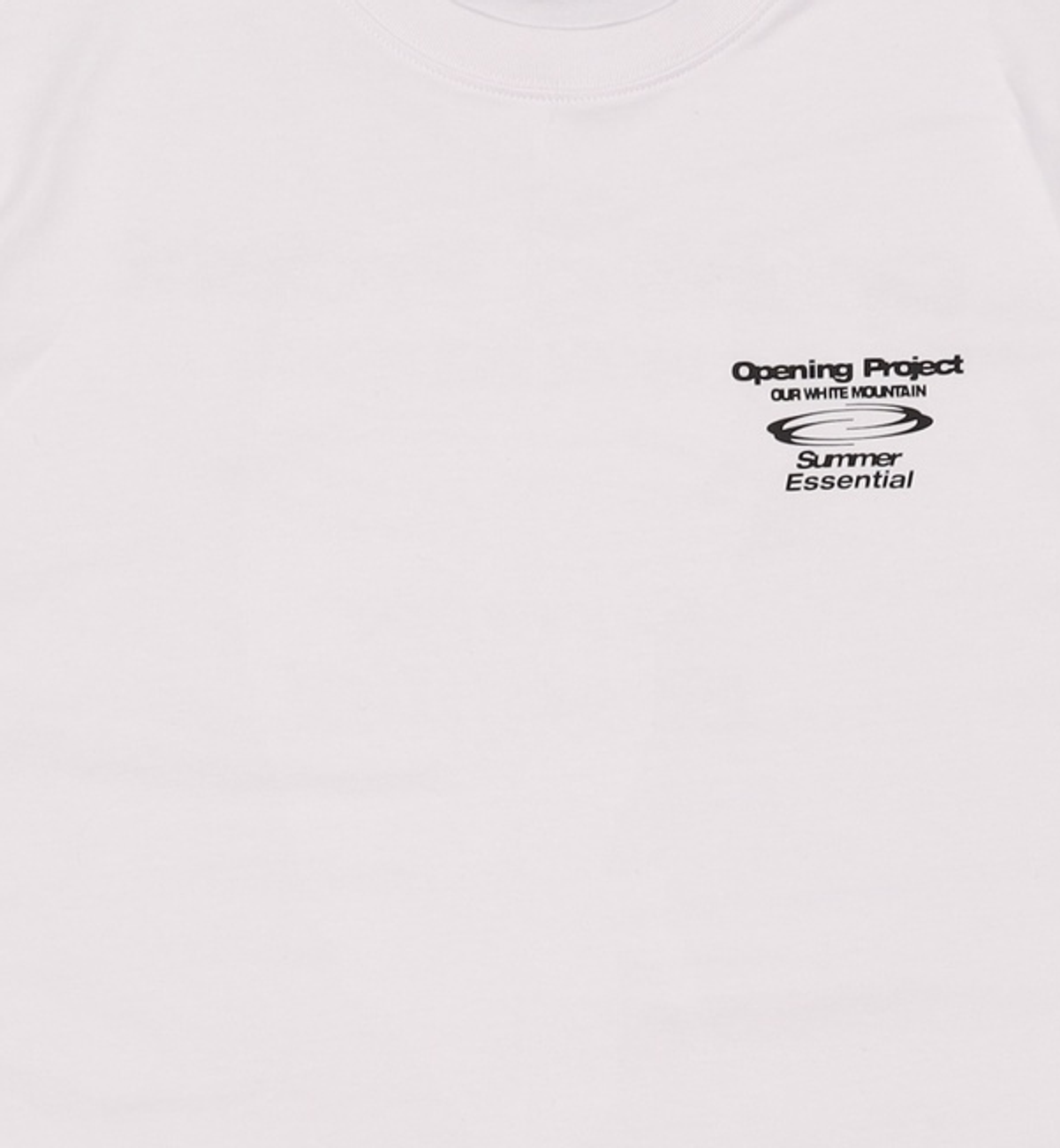 오프닝프로젝트(OPENING PROJECT) Essential T Shirt - White 2