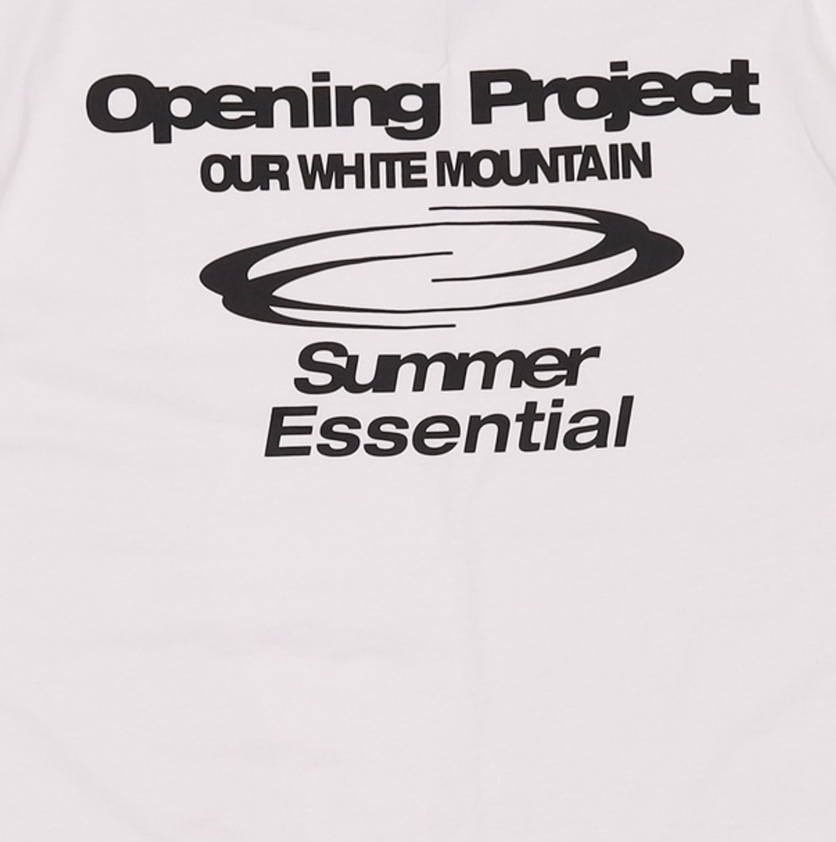 오프닝프로젝트(OPENING PROJECT) Essential T Shirt - White 2