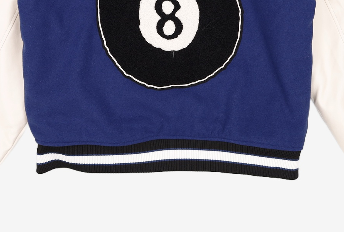 팀코믹스(TIMCOMIX) 8 BALL VARSITY JACKET NAVY M