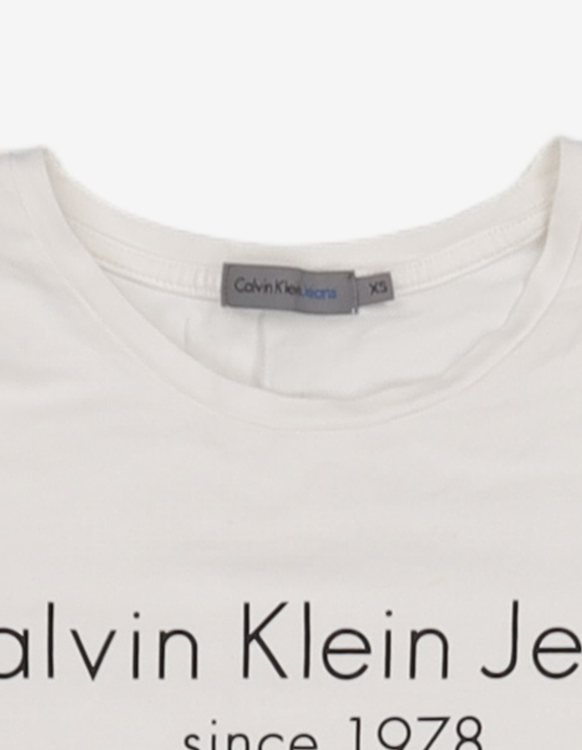 캘빈클라인 진(CALVIN KLEIN JEANS) 반소매 티셔츠 XS