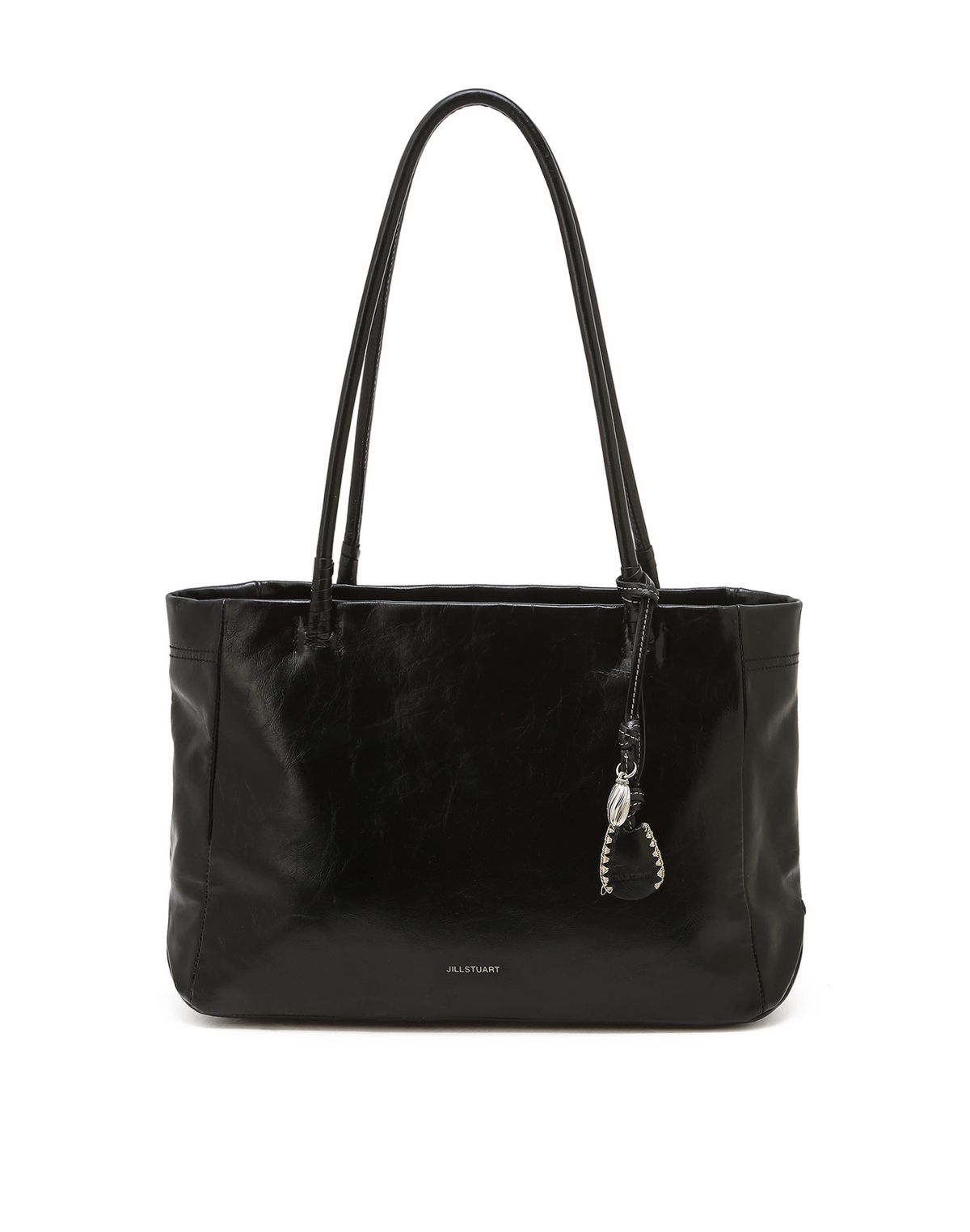 질스튜어트액세서리(JILLSTUART ACC) [FACETTE] 파세트 폴더블 소가죽 쇼퍼백 블랙