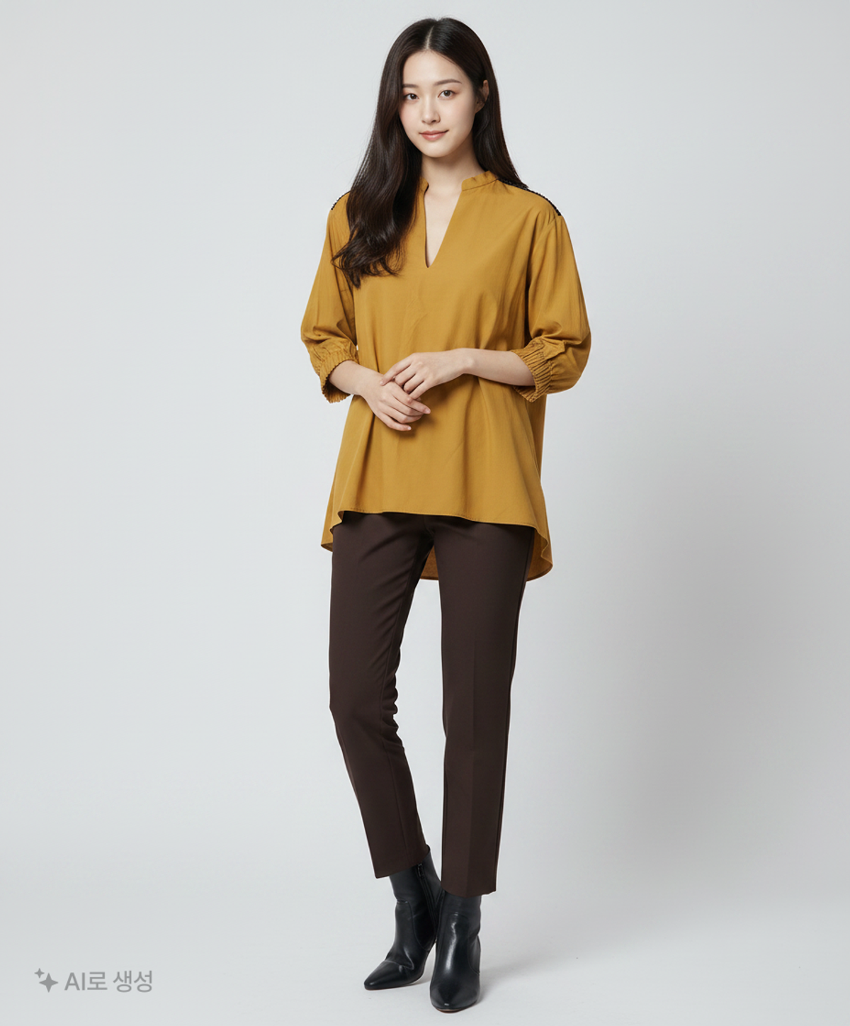 자라 베이직(ZARA BASIC) 블라우스 L