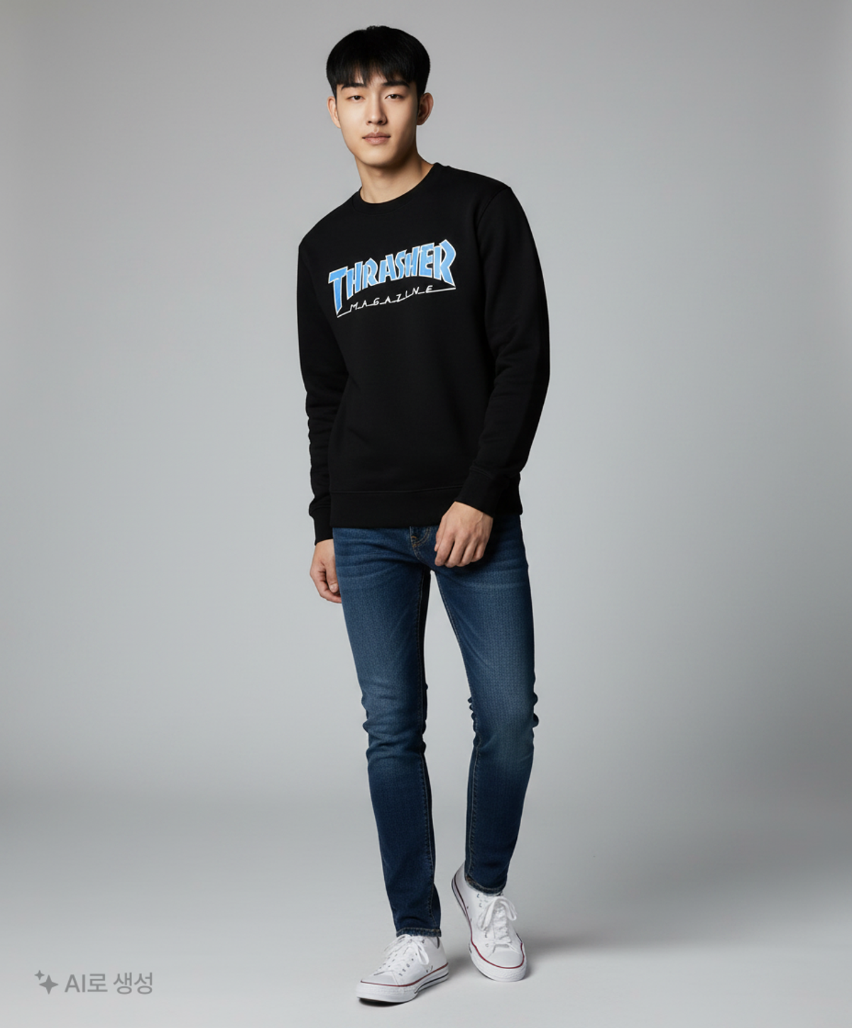 트레셔(THRASHER) 맨투맨/스웨트셔츠 3XL