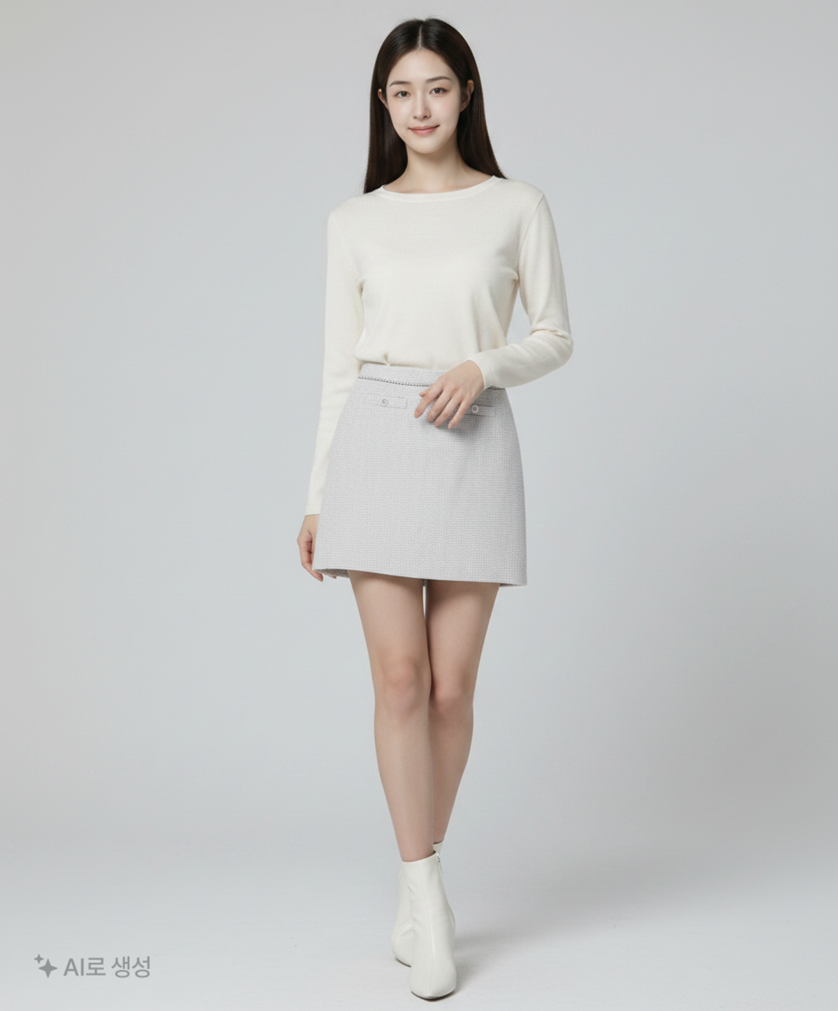 숲(SOUP) A 라인 트위드 미니 스커트(SZ4SRM1) 71-96