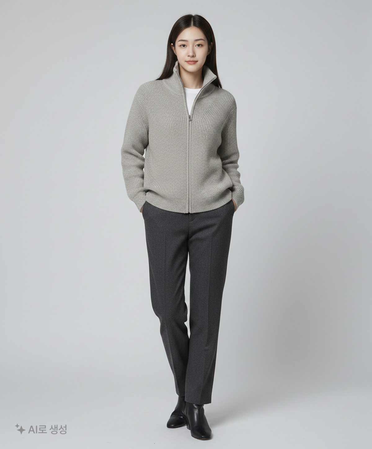 키뮤어(KIIMUIR) 카디건 L