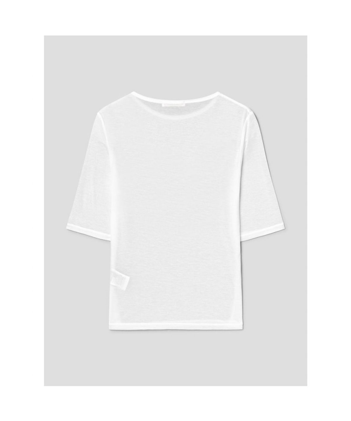 디애퍼처(THE APERTURE) Sheer Fitted Top  White (TA6742A061)