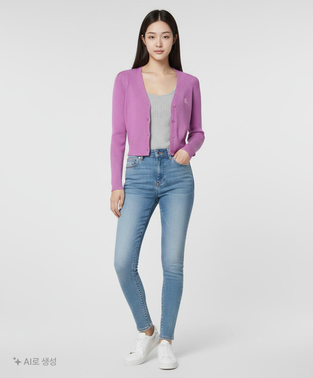 캘빈클라인 진(CALVIN KLEIN JEANS) 카디건 XS