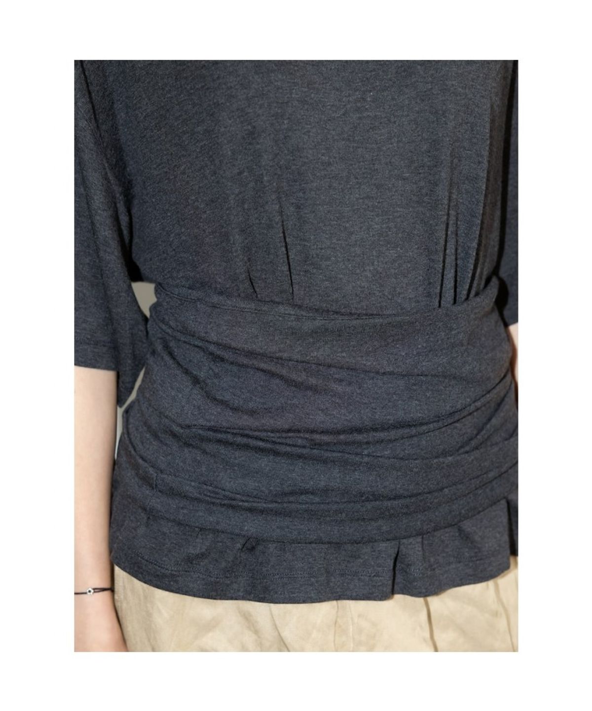 디애퍼처(THE APERTURE) Josh Layered Top  Ash (TA6742A134)