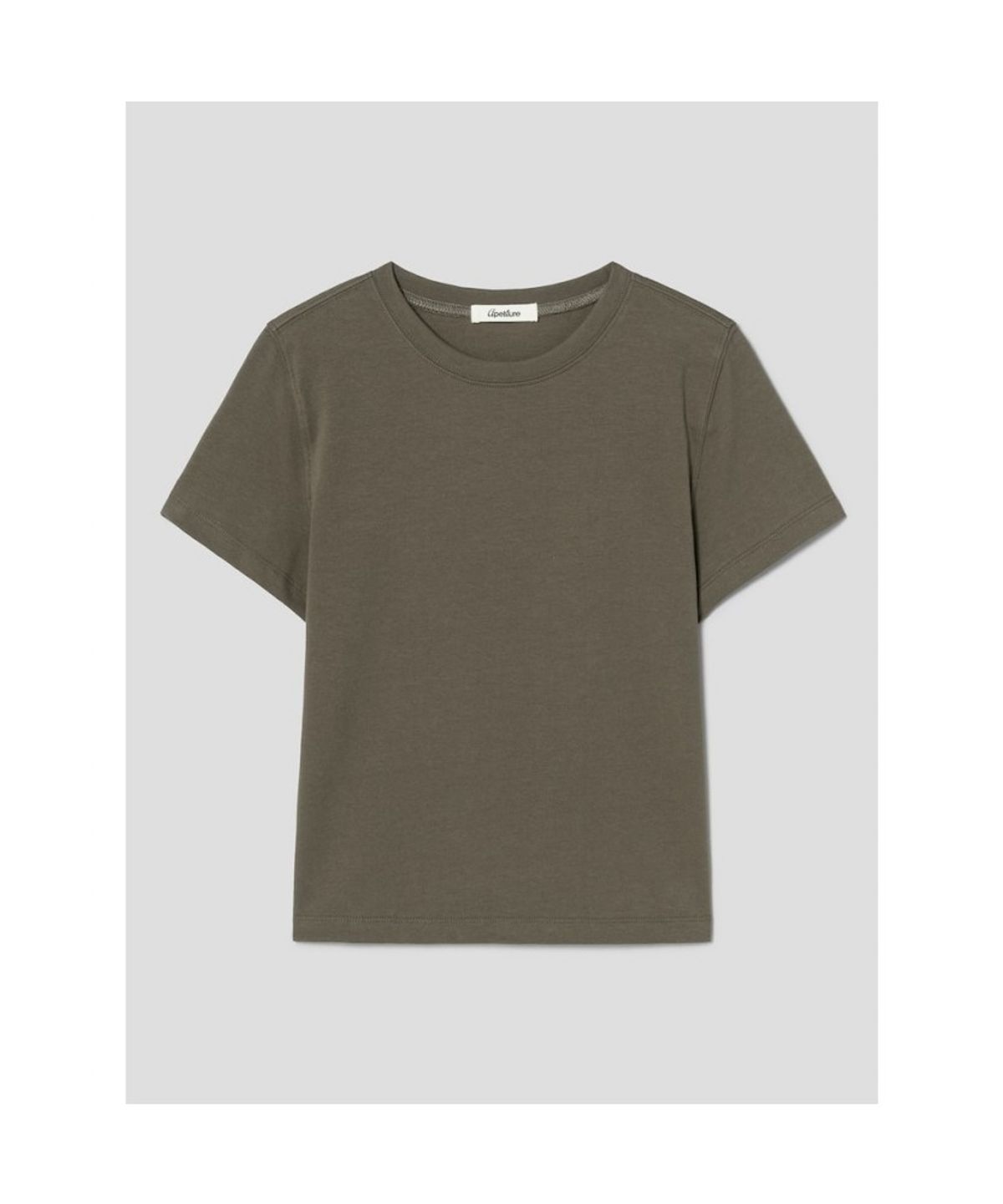 디애퍼처(THE APERTURE) Aj TShirt  Khaki (TA6742A16H)