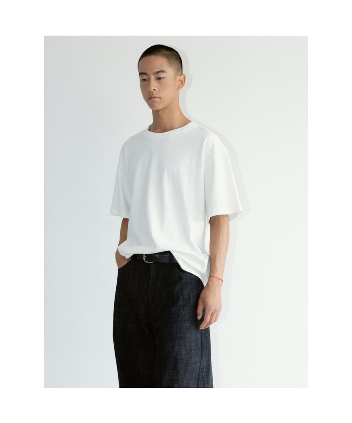 디애퍼처(THE APERTURE) [Unisex] Cotton Crop TShirt  White (TA6742U041)