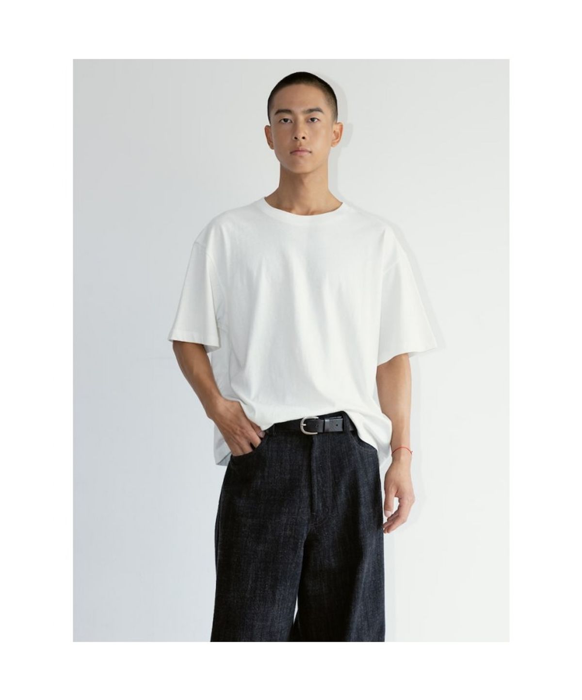 디애퍼처(THE APERTURE) [Unisex] Cotton Crop TShirt  White (TA6742U041)