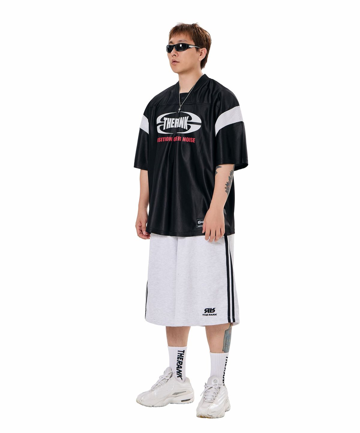 더랭크(THERANK) DISCONNECT FRAMEWORK JERSEY [BLACK]