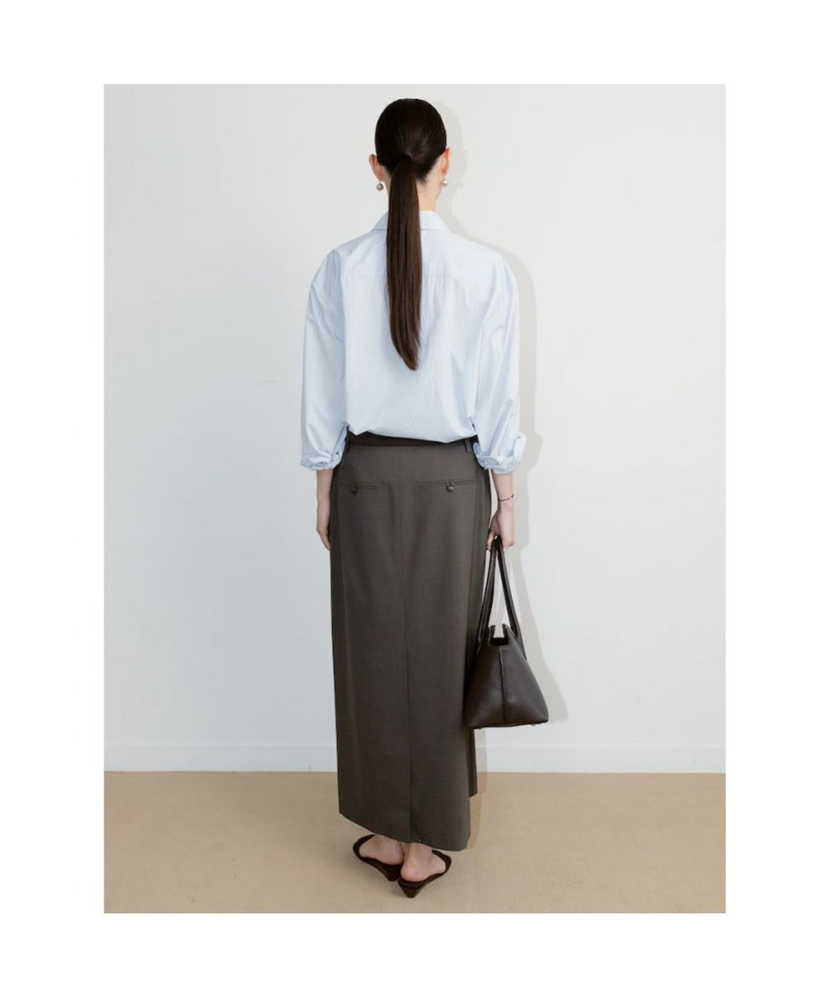 디애퍼처(THE APERTURE) Aperture Classic Shirt  Sky Blue (TA6764A02Q)