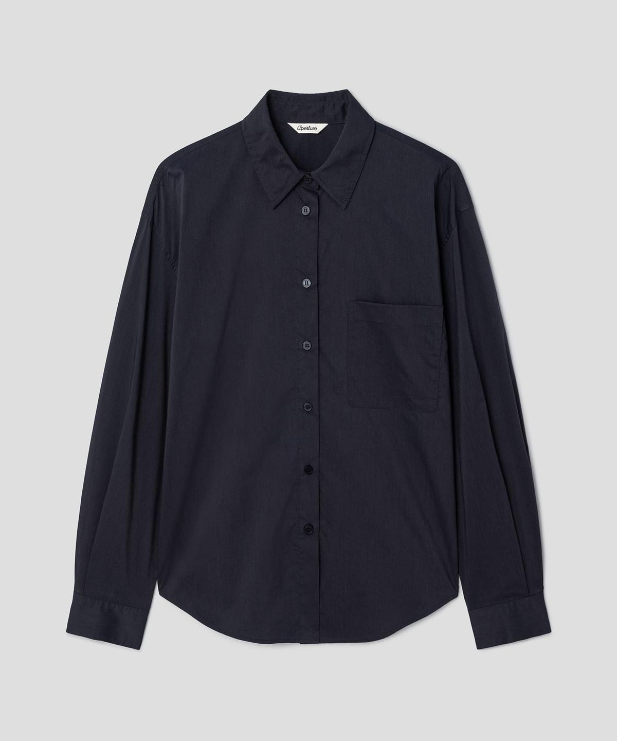 디애퍼처(THE APERTURE) Aperture Classic Shirt  Navy (TA6764A02R)