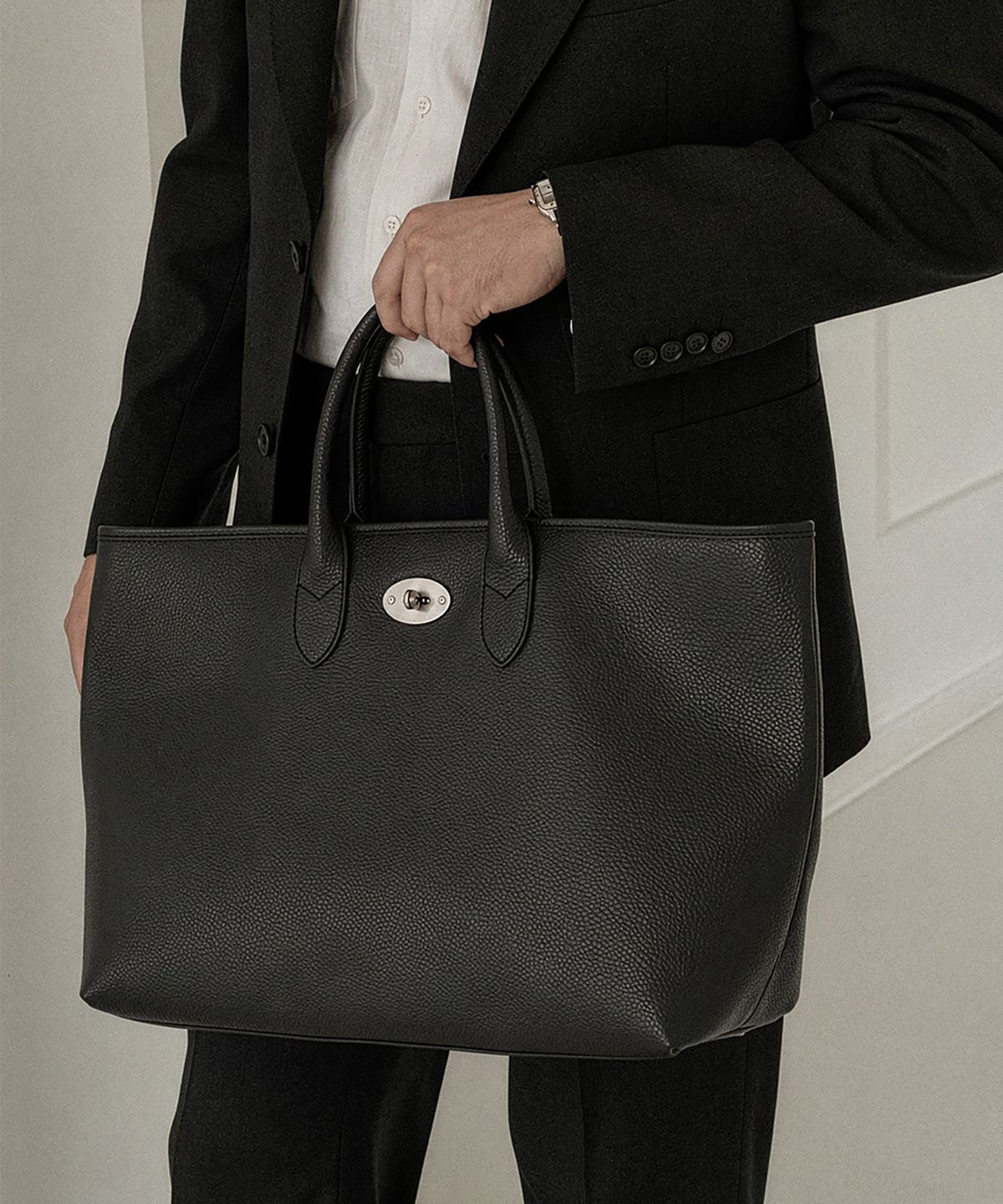 올클래식(ALLCLASSIC) Brera tote bag #1 [Black]
