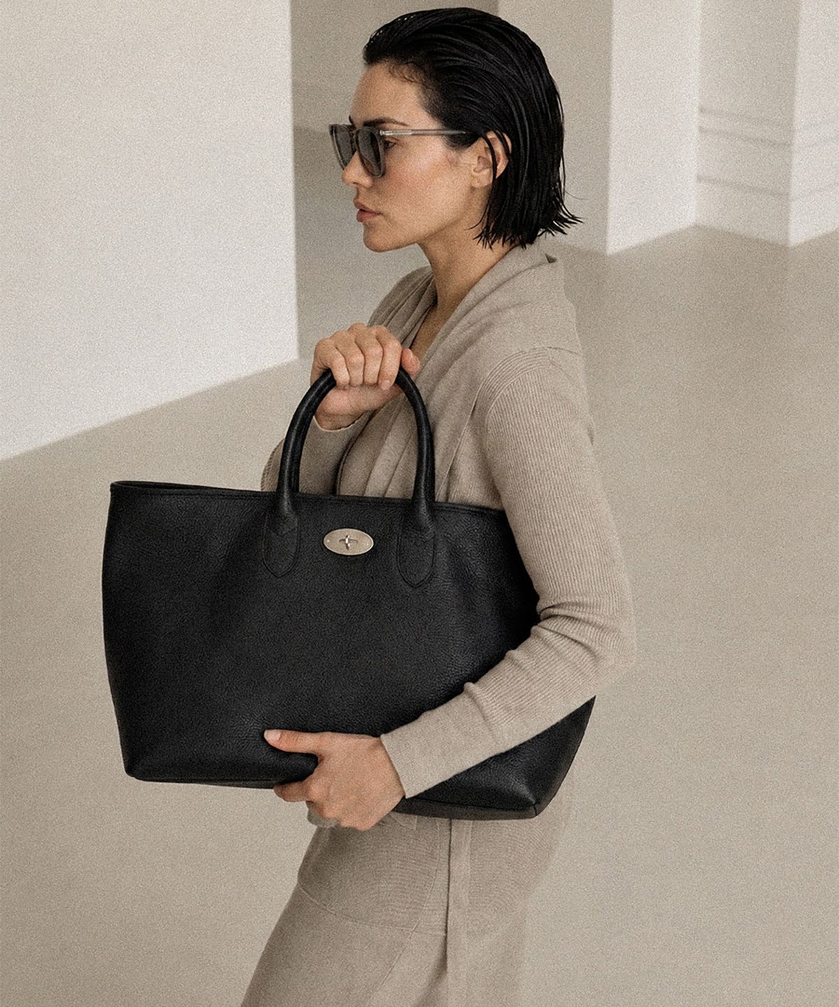 올클래식(ALLCLASSIC) Brera tote bag #1 [Black]