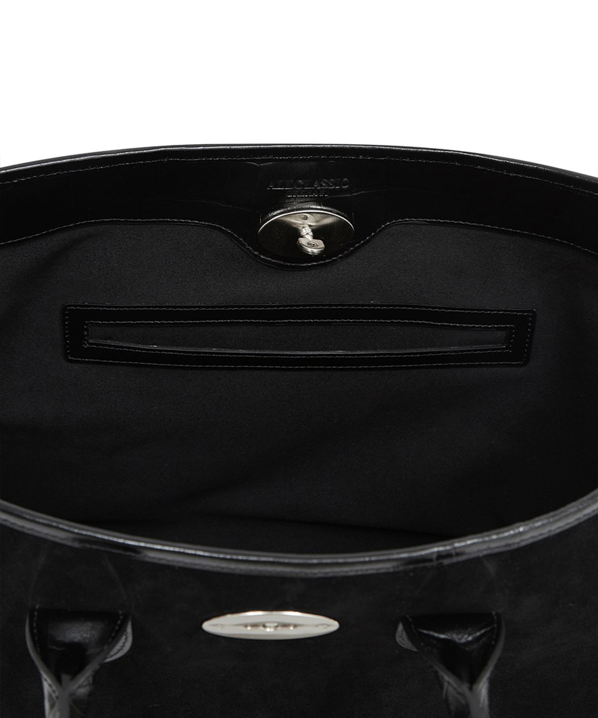 올클래식(ALLCLASSIC) Brera tote bag #1 [Black suede]