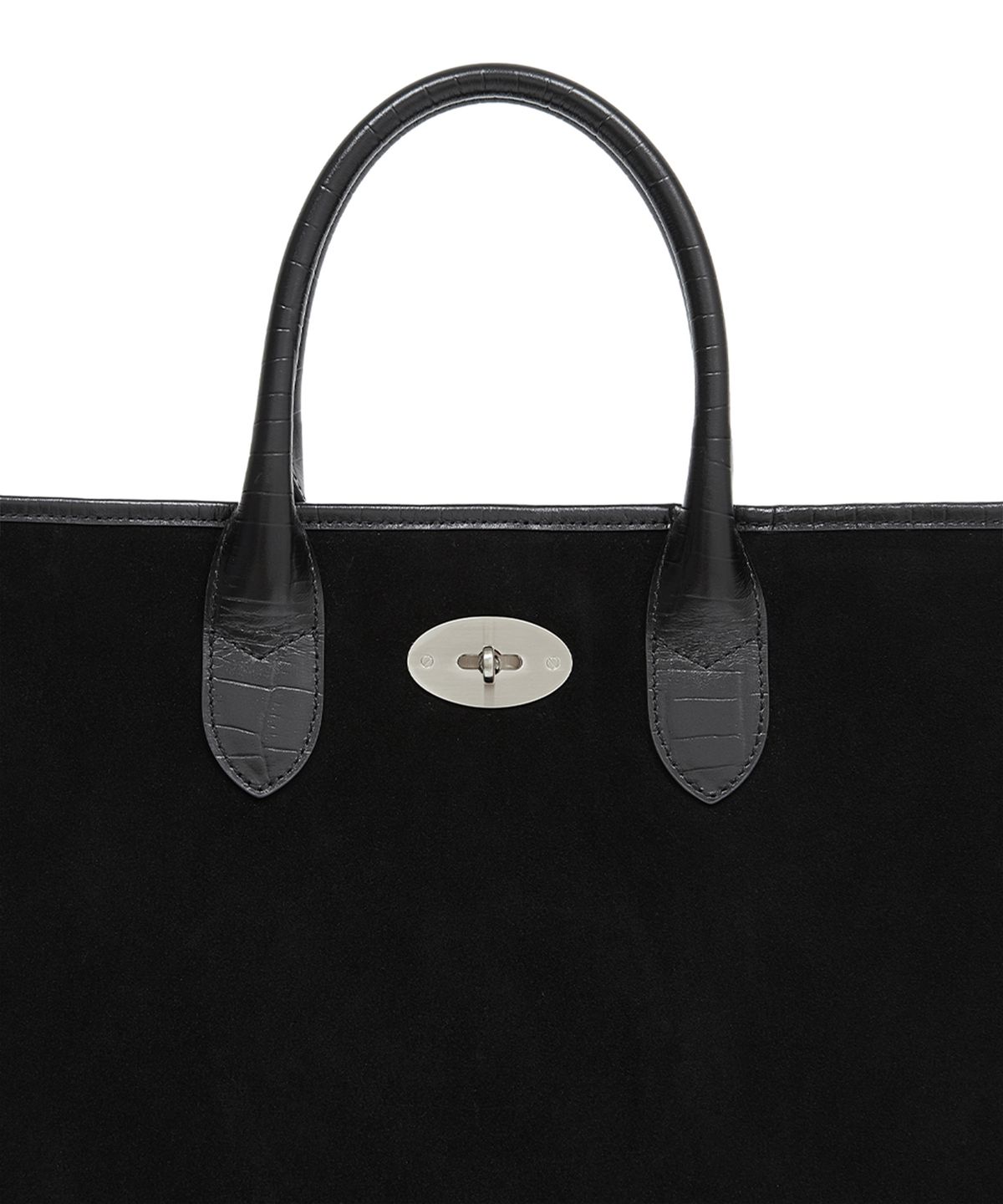올클래식(ALLCLASSIC) Brera tote bag #1 [Black suede]