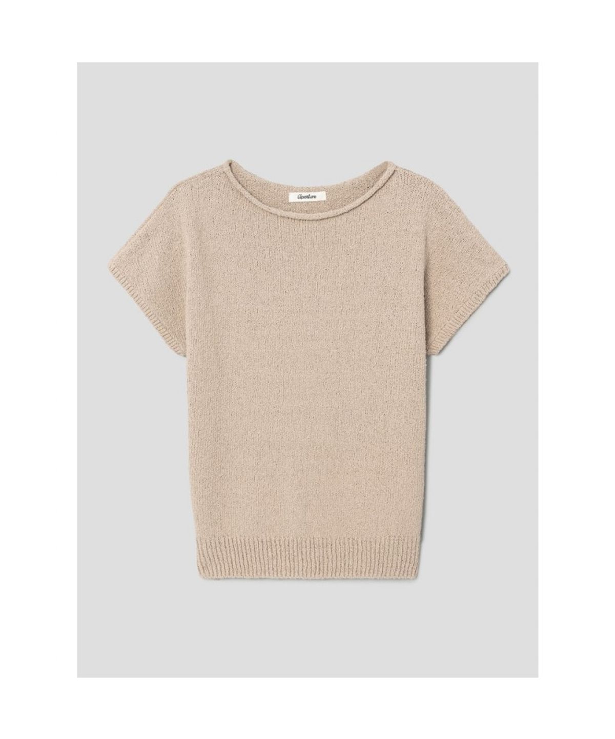 디애퍼처(THE APERTURE) Feldon Knit Top  Beige (TA6751A08A)