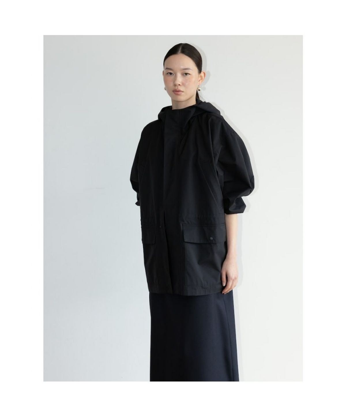 디애퍼처(THE APERTURE) [Unisex] Over Hunter Jacket  Black (TA6739U015)