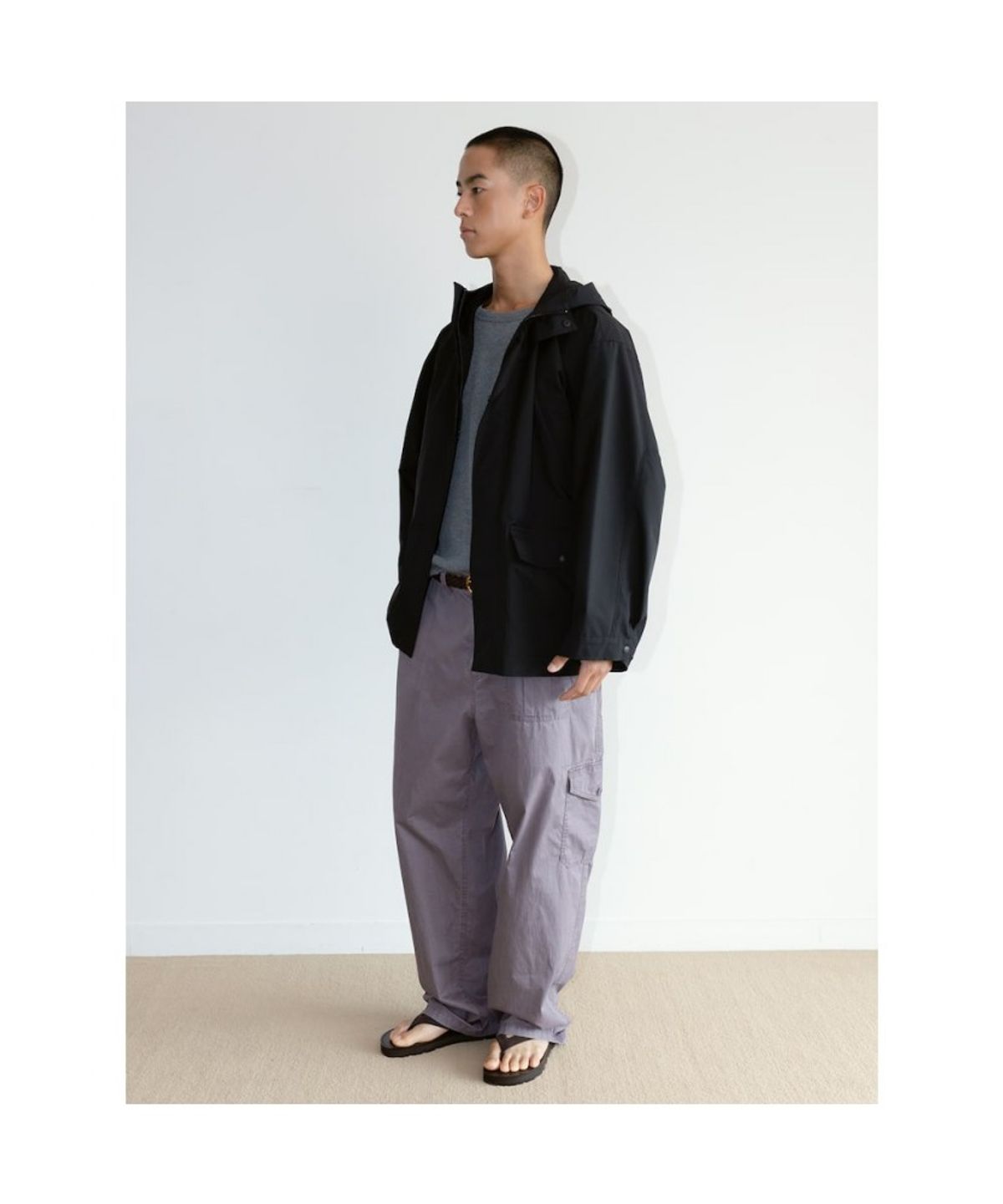 디애퍼처(THE APERTURE) [Unisex] Over Hunter Jacket  Black (TA6739U015)