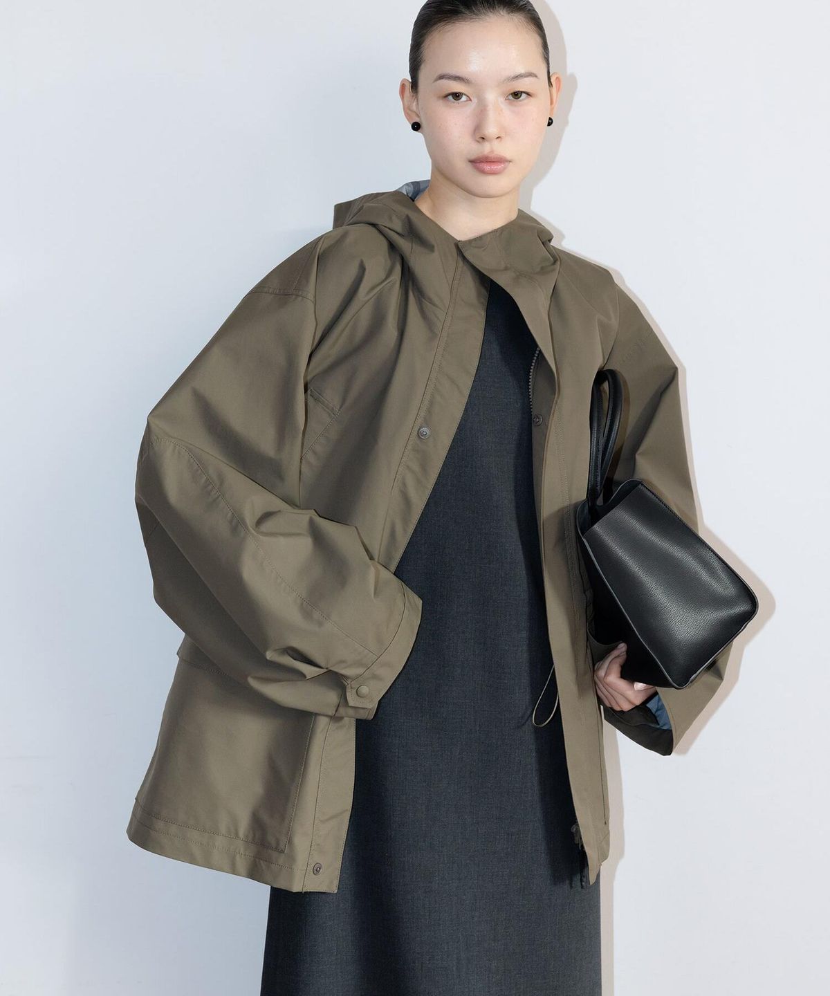 디애퍼처(THE APERTURE) [Unisex] Over Hunter Jacket  Khaki (TA6739U01H)