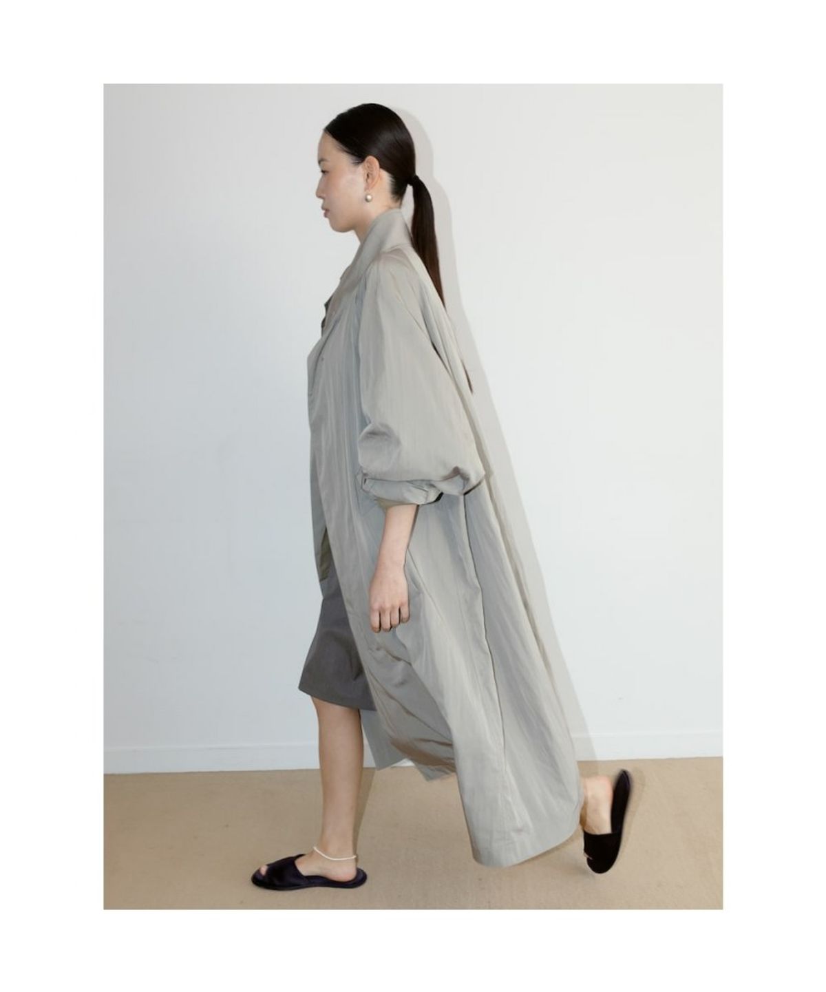 디애퍼처(THE APERTURE) 60S Vintage Trench Coat  Khaki (TA673TA01H)