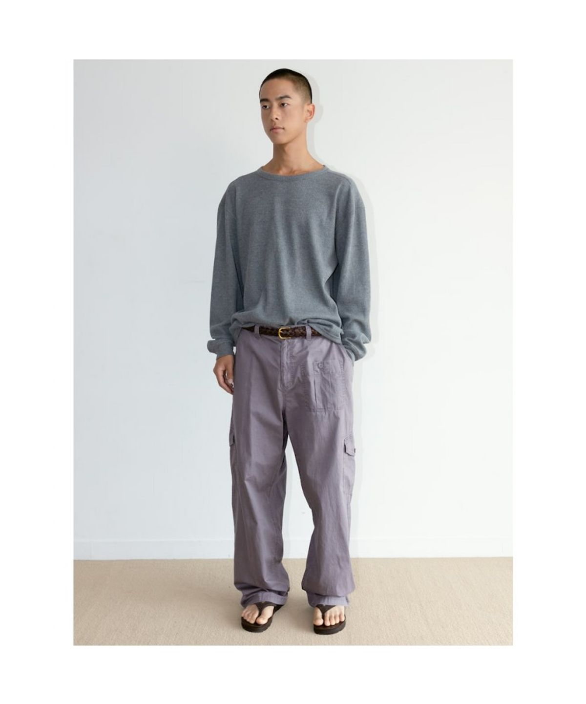 디애퍼처(THE APERTURE) [Unisex] Eddie Cargo Pants  Purple (TA6721U05U)