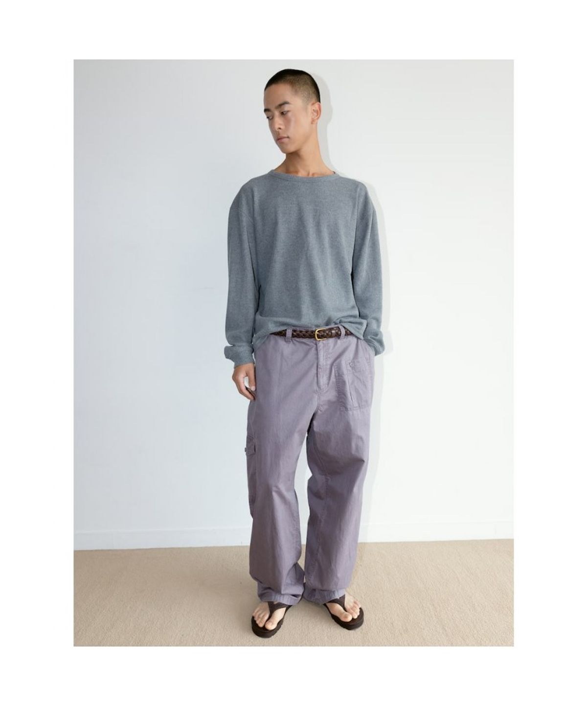 디애퍼처(THE APERTURE) [Unisex] Eddie Cargo Pants  Purple (TA6721U05U)