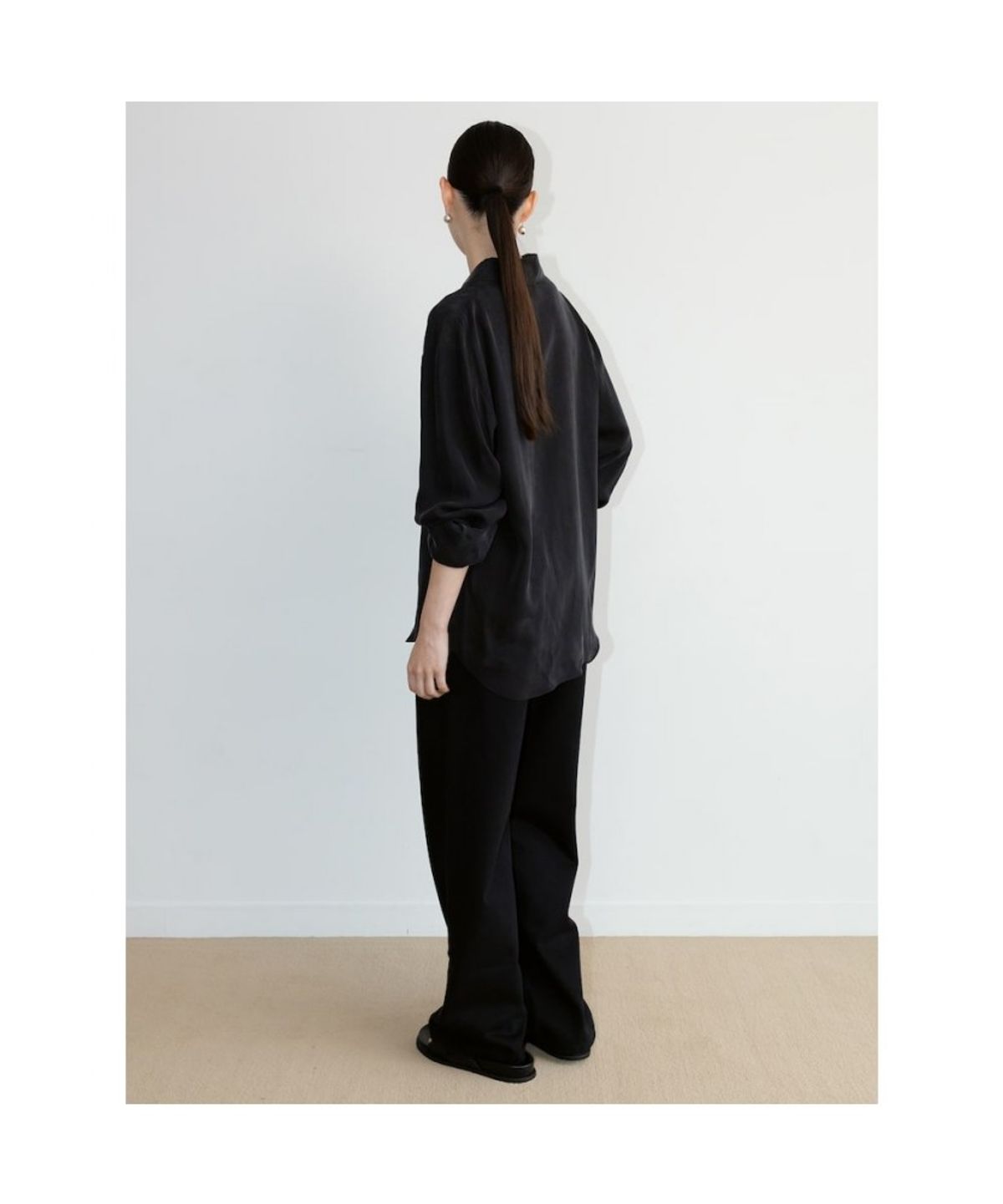 디애퍼처(THE APERTURE) [Unisex] 60S Straight Denim Pants  Black (TA6721U075)