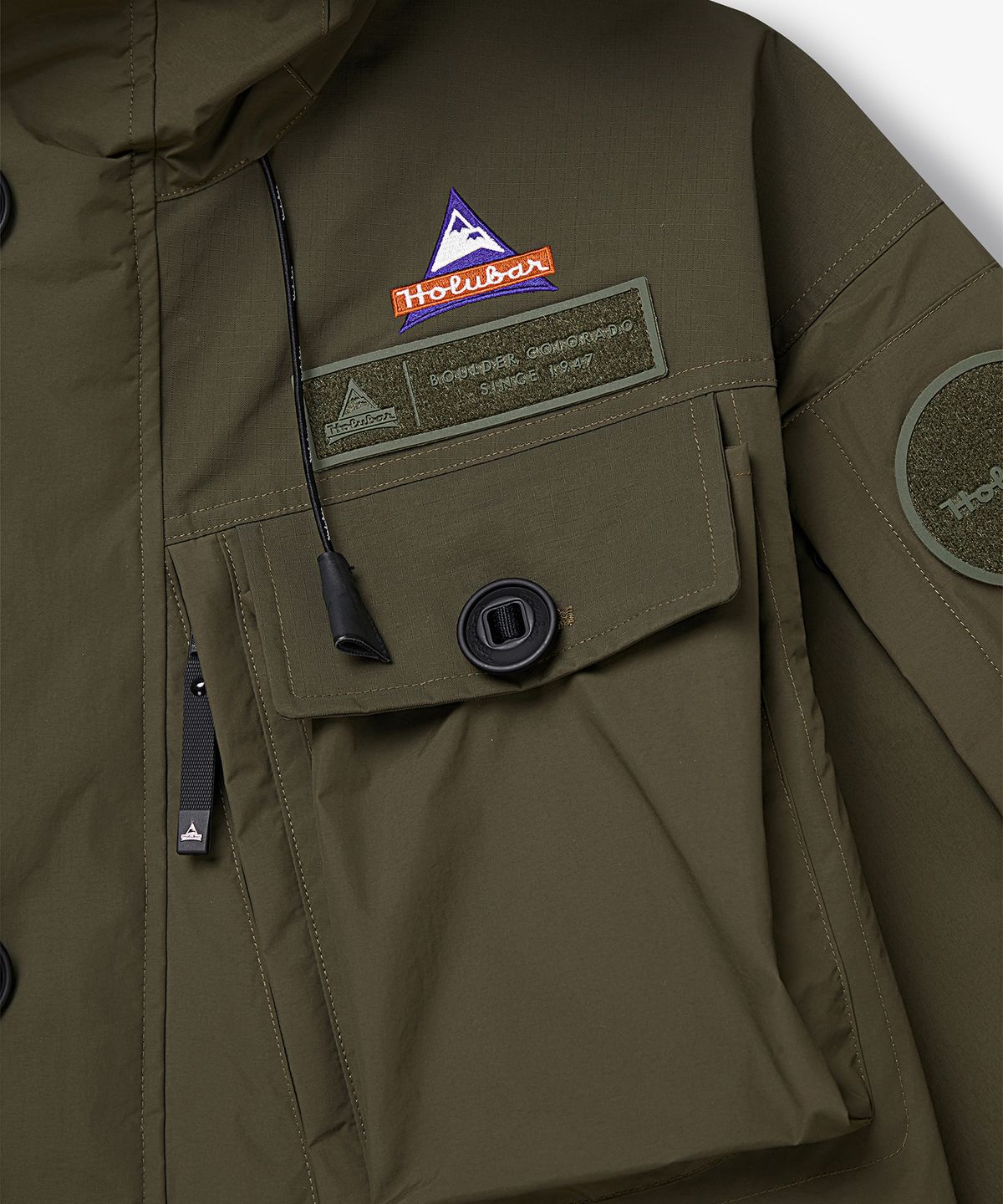 홀루바(HOLUBAR) Hunter Parka Khaki