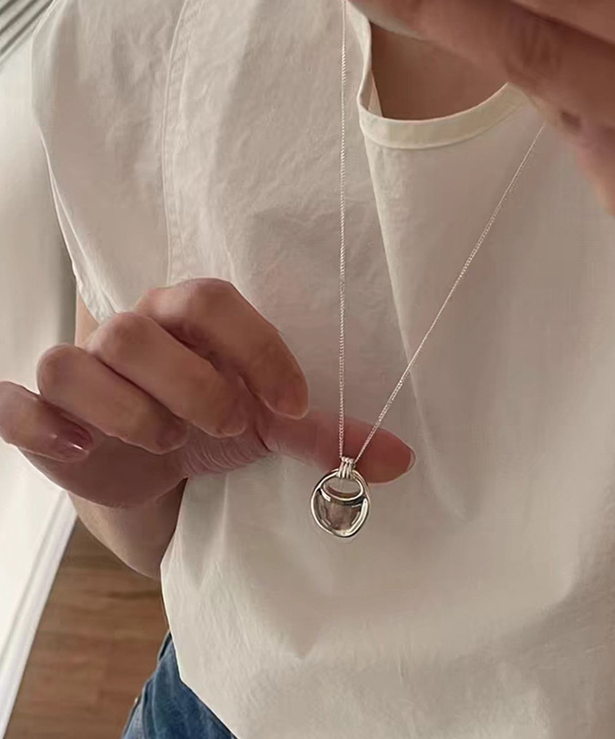 헤이타(HEITA) CYVON SILVER NECKLACE 사이본 실버목걸이