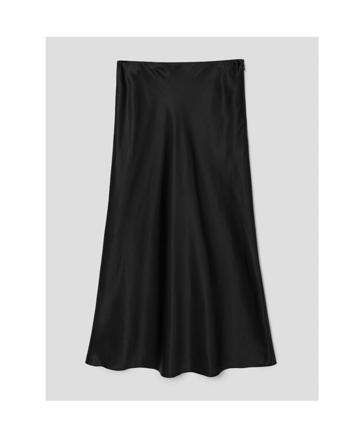 디애퍼처(THE APERTURE) 60S Satin H Line Skirt  Black (TA6727A065)