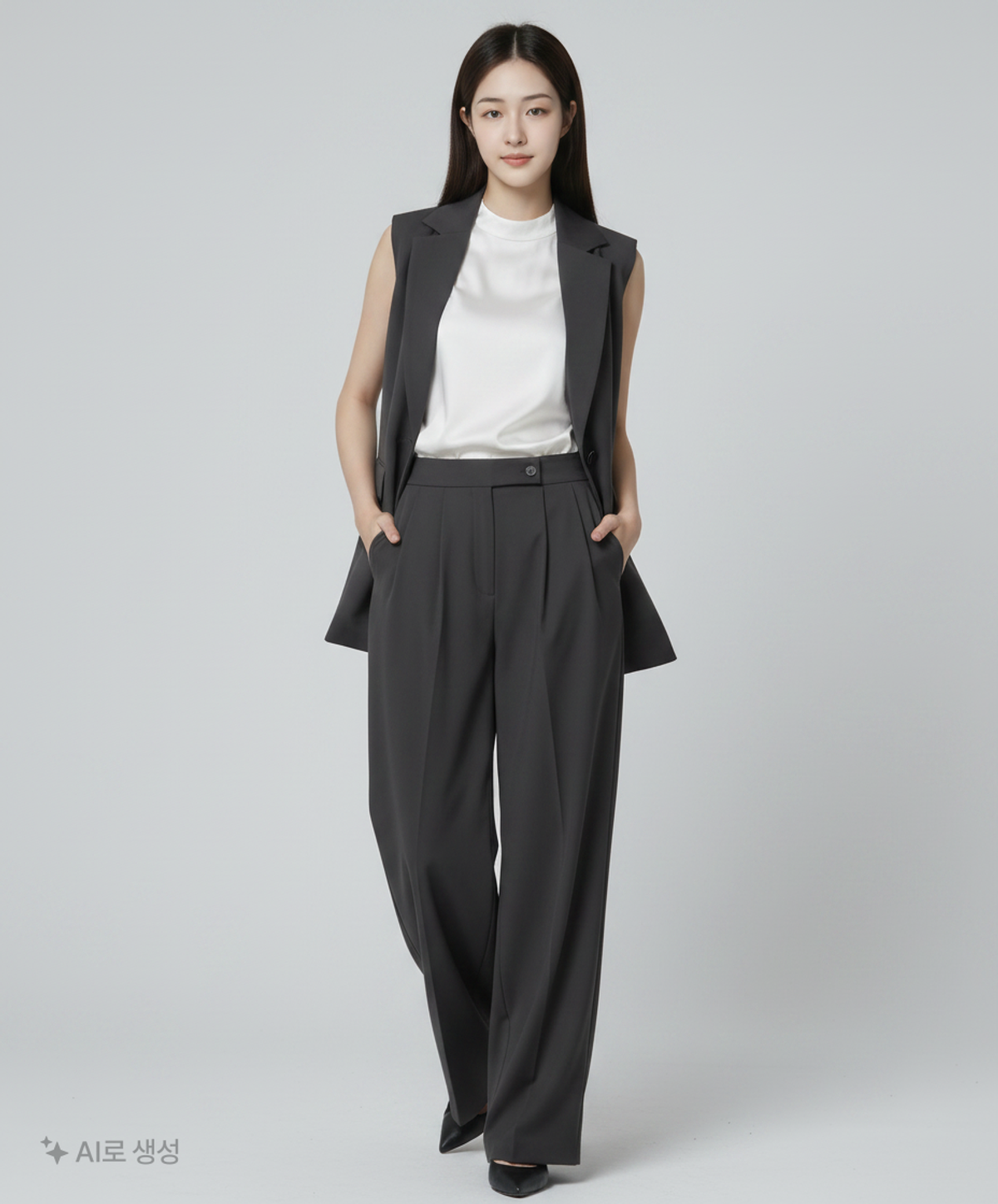 자라(ZARA) 슈트 팬츠/슬랙스 EUR6/ USA6 / M
