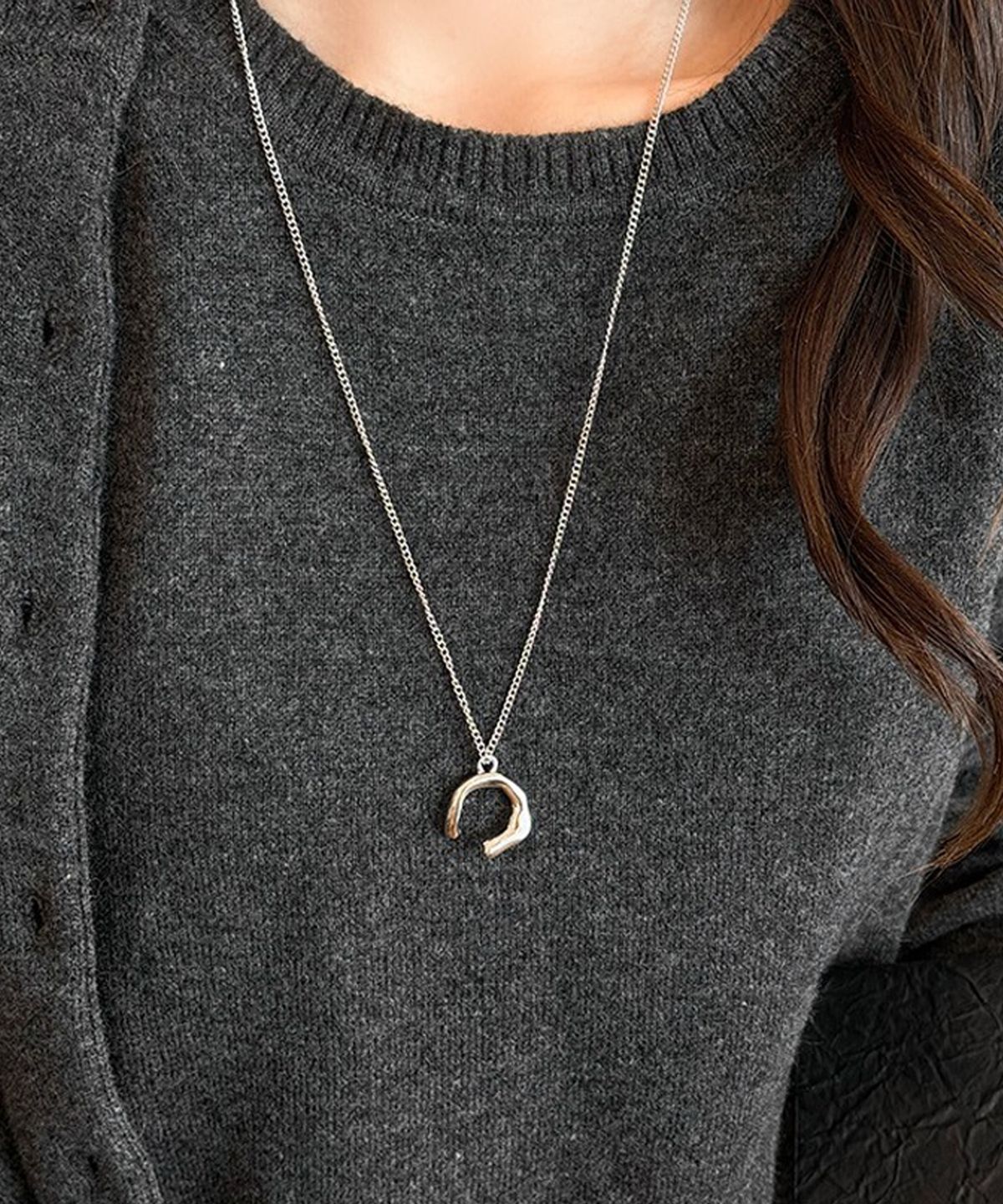 헤이타(HEITA) XELON SILVER NECKLACE 젤론 펜던트 실버목걸이